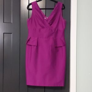Evan Picone taffeta dress